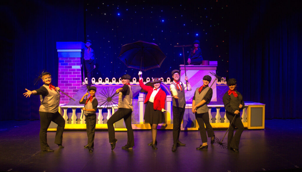 Mary Poppins cast photo